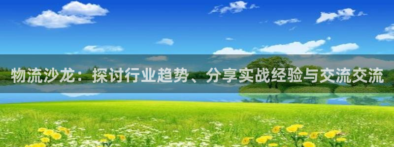 ,优游国际充值方式：物流沙龙：探讨行